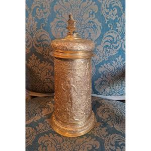 Gilt Copper Tankard, England, 1873, After A 17th-century German Model