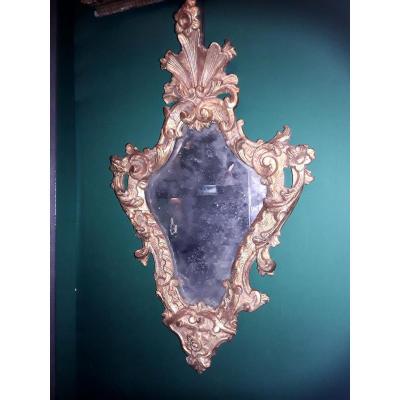 Miroir  Italie époque 18e siecle