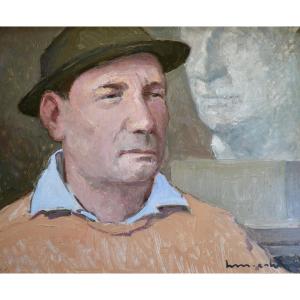 Cahours Maurice (1889-1974) “pedro Olaïzola - Sculptor” Uruguay Montmartre Paris Montevideo