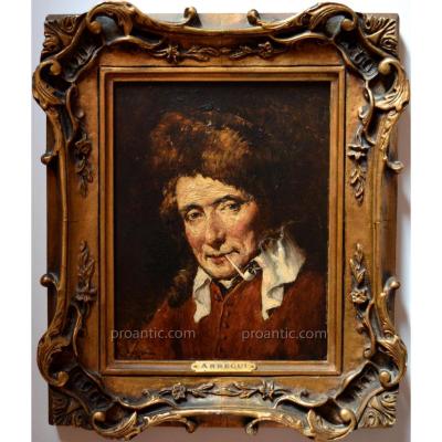 Arregui Romana (1875-1922) "the Basque Smoker" Bayonne Bilbao Spain Saint Jean De Luz