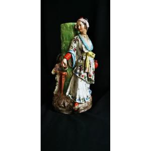 Chinese Decor Porcelain Vase