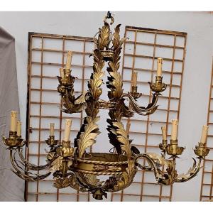 Large Chandelier 19th Century Italy