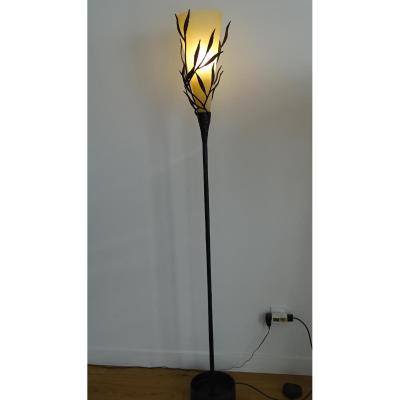 Lamp Year 1950 Forged Metal