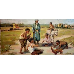 Orientalist Oil On Canvas