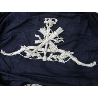 Top Of Wooden Door, Carved