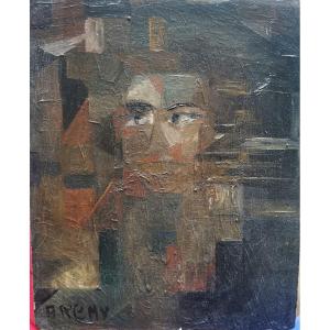 Oil Painting On Cardboard Signed A Remy.