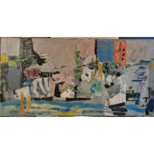 Gerardiaz, Oil On Canvas Port.