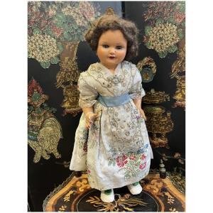 Super Vintage Spanish Doll By Vibevi 1940's
