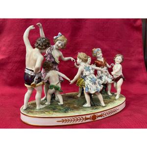 Childhood Scene In Porcelain 