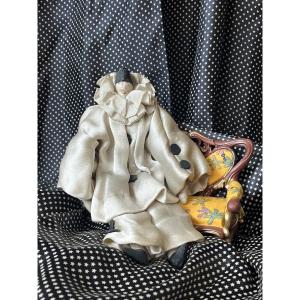 French Cloth Pierrot Attributed To The Aap Parisian Worshop Run By Stefania Lazarska