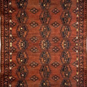 Antique Ersari Oriental Rug - Entirely Handmade - Size: 1.00 X 1.60 Meters