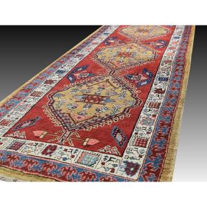 Persian Iran Sarab Hallway Rug: 0.98 X 3.72 Meters - Wool - "galerie Sardje"