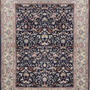Indo-kirman Oriental Rug: 2.70 X 1.90 Meters -handmade