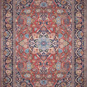 Oriental Rug, Iran, Kashan: 1.32 X 2.02 Meters 