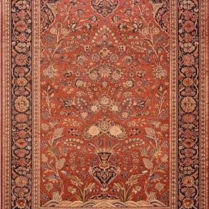 Oriental Persian Rug Iran Kashan - Dim: 1.30 X 2.05 Meters- "galerie Sardje"