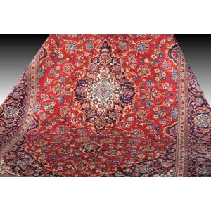 Persian Oriental Rug From Iran: Kashan 1.95 X 2.95 Meters-"galerie Sardje" 