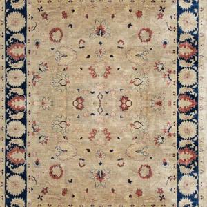 Ziegler Oriental Rug: 3.00 X 2.45 Meters - Handmade Wool 