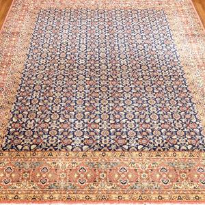 Iranian Oriental Ghoum Rug, Wool: 3.33 X 2.35 Meters - Circa 1960/70