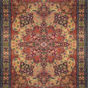 Oriental Rug Kirman Raver Iran: 190 X 135 Cm - "galerie Sardje"