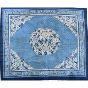 Antique Chinese Rug, Baotou-late 19th Century - 190 X 160 Cm - "galerie Sardje"