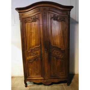XVIIIth Cabinet In Walnut From The South Of France
