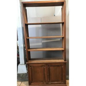 19th Century Oak Woodwork Bookcase 