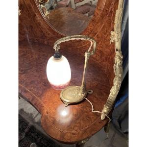 Bronze Lamp Base Signed C. Ranc