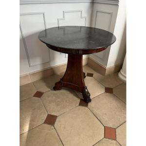 Empire Mahogany Pedestal Table