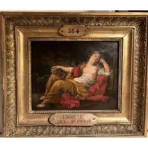 Mary Magdalene - Oil On Canvas, Late 18th Century 