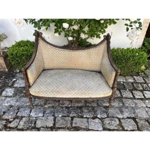 Louis XVI Style Bench Seat