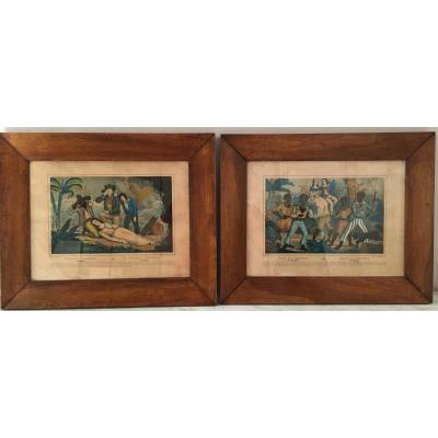 Paul Et Virginie - Etchings.