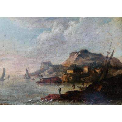 18th Century Fishing Scene