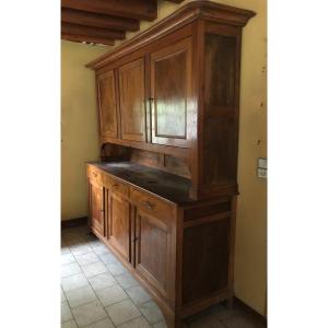 Buffet Two Bodies In Elm - Early XIXth