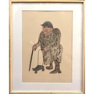 Henri Nouveau (1901-1959) Fantomascarade Rue Daguerre 1940