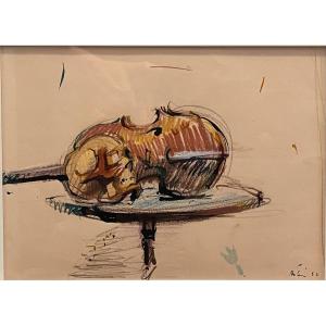 Helion Jean (1904-1987) Violin Vanity 1957