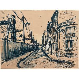Helion Jean (1904-1987) 1 Rue De Gergovie