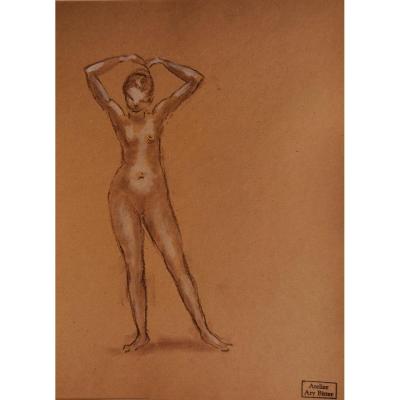  Ary BITTER (1883-1973) Jeune Fille Nue 
