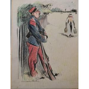 Hermann-paul, René Georges (1864-1940) At The Races