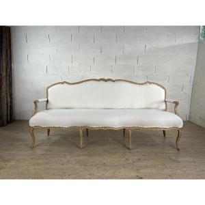 Louis XV Style Bench From The 18th Century, Circa 1750–1770