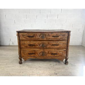 18th-century Chest Of Drawers In Fruitwood – Claw Feet