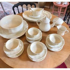 Gien Pont-aux-choux 60s: Service Part 24 Pieces 