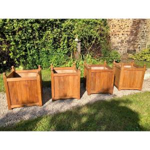 Teak Orange Tree Crates 65x55x55 Brand Lindsey Teak (uk)