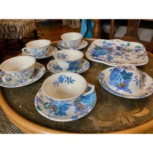 Mason's Belvédère 6-person Tea Set