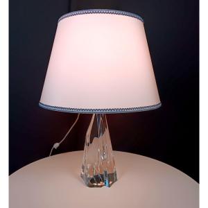 Crystal Lamp Daum France 1970