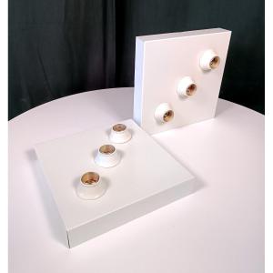 Three Ceiling Lamps Garbo Mario Yagi 1976