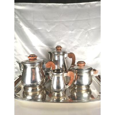 Silver Metal Tea & Coffee Service