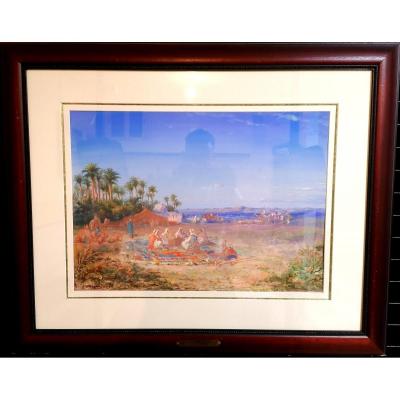 Orientalise Landscape Paul Pascal 1894