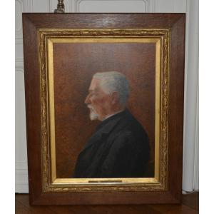 Portrait Of Paul Emile Louis Abellard (1824-1913)