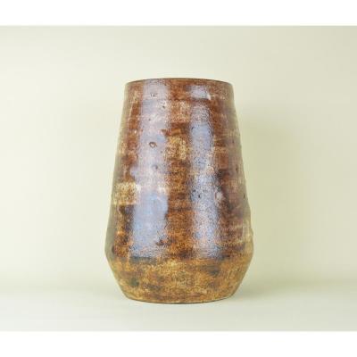 Alexandre Kostanda, Large Brown Vase