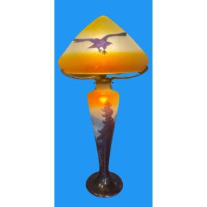 Emile Galle Table Lamp